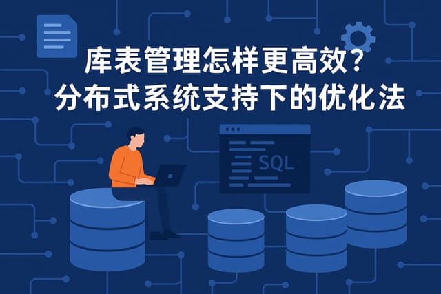 库表管理怎样更高效？分布式系统支持下的优化方法