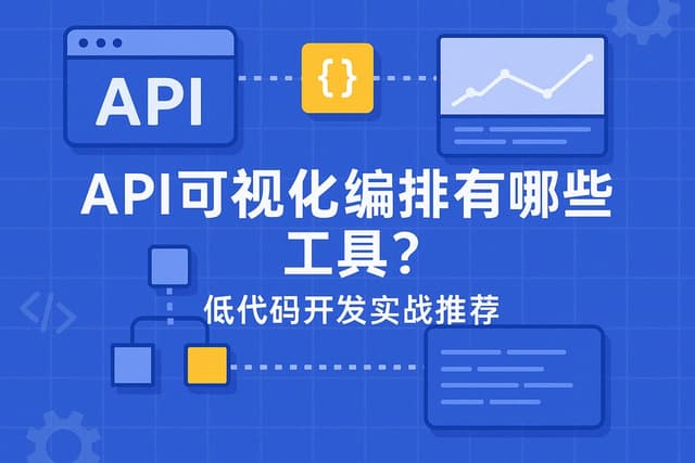 API可视化编排有哪些工具？低代码开发实战推荐