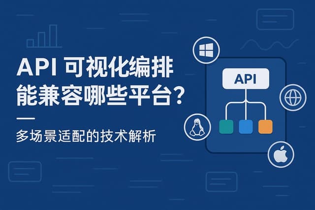 API可视化编排能兼容哪些平台？多场景适配的技术解析