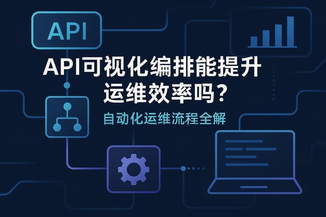 API可视化编排能提升运维效率吗？自动化运维流程全解