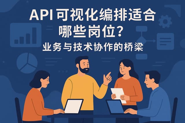 API可视化编排适合哪些岗位？业务与技术协作的桥梁