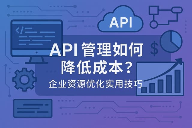 API管理如何降低成本？企业资源优化实用技巧