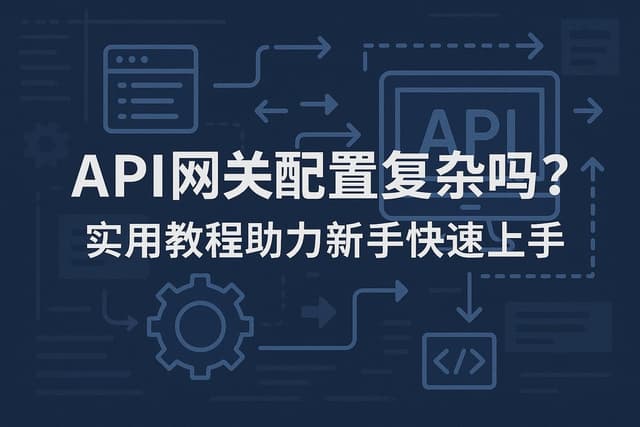 API网关配置复杂吗？实用教程助力新手快速上手