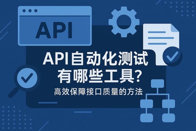 API自动化测试有哪些工具？高效保障接口质量的方法