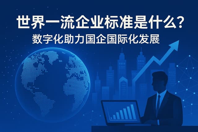 世界一流企业标准是什么？数字化助力国企国际化发展