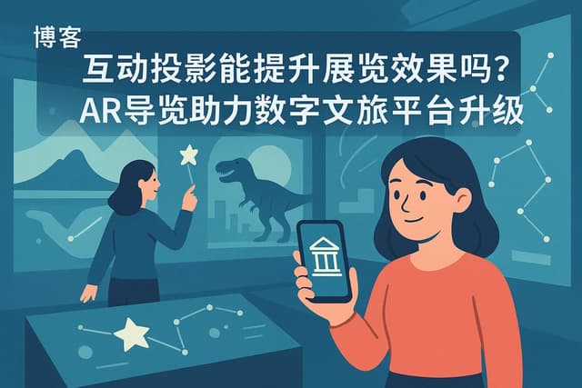 互动投影能提升展览效果吗？AR导览助力数字文旅平台升级