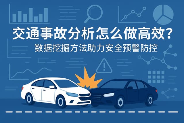 交通事故分析怎么做高效？数据挖掘方法助力安全预警防控