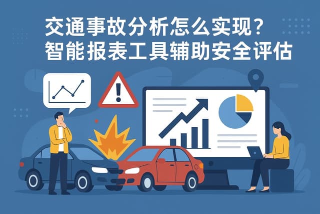 交通事故分析怎么实现？智能报表工具辅助安全评估