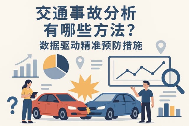 交通事故分析有哪些方法？数据驱动精准预防措施