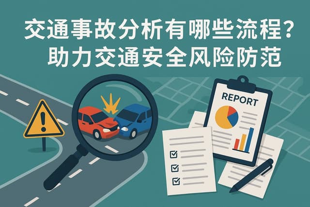 交通事故分析有哪些流程？助力交通安全风险防范