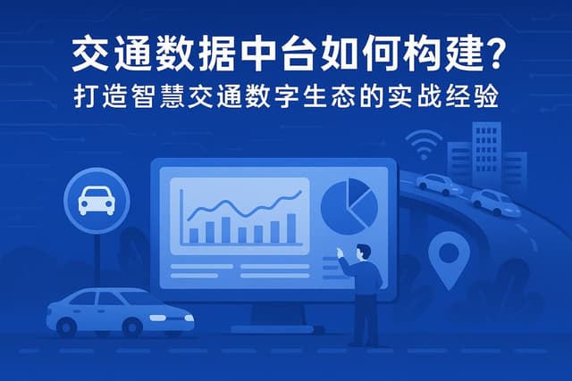 交通数据中台如何构建？打造智慧交通数字生态的实战经验