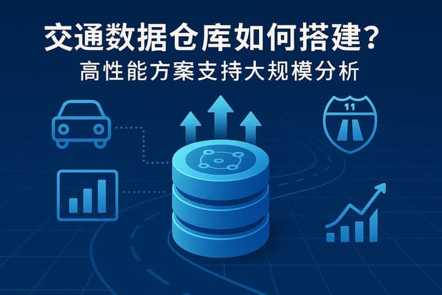 交通数据仓库如何搭建？高性能方案支持大规模分析