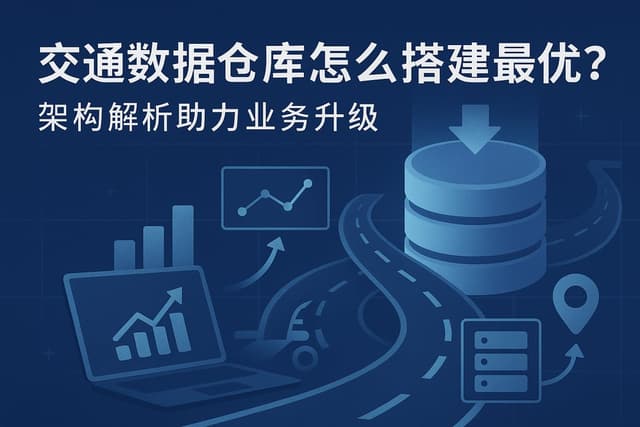 交通数据仓库怎么搭建最优？架构解析助力业务升级