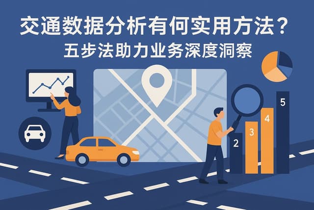 交通数据分析有何实用方法？五步法助力业务深度洞察