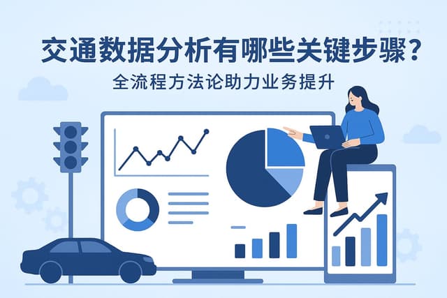 交通数据分析有哪些关键步骤？全流程方法论助力业务提升
