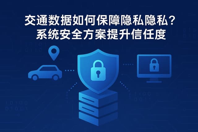交通数据加密如何保障隐私？系统安全方案提升信任度