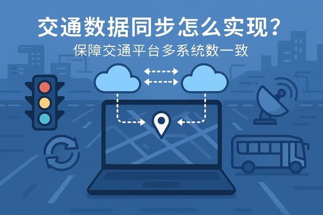 交通数据同步怎么实现？保障交通平台多系统数据一致