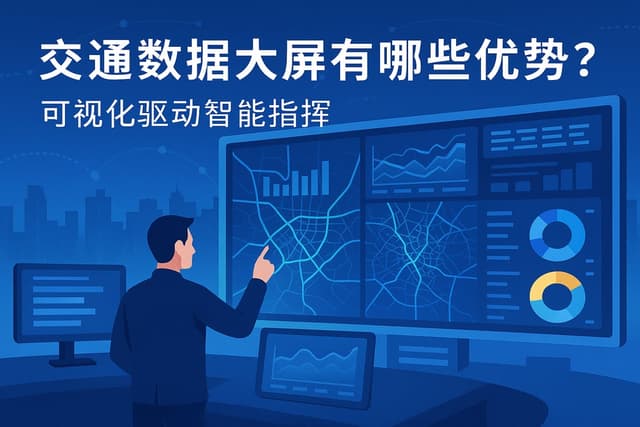 交通数据大屏有哪些优势？可视化驱动智能指挥