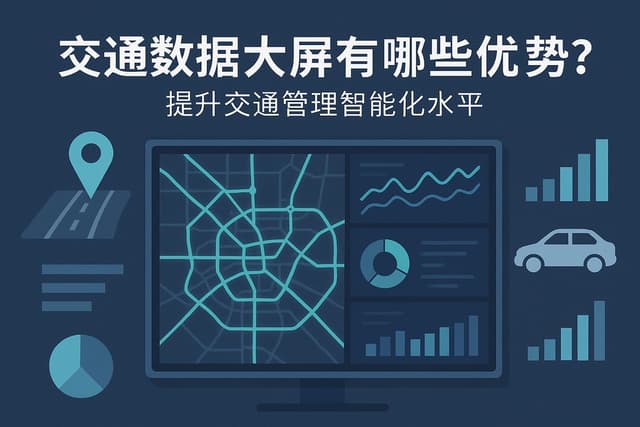 交通数据大屏有哪些优势？提升交通管理智能化水平