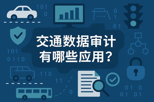交通数据审计有哪些应用？加强交通行业数据合规监管