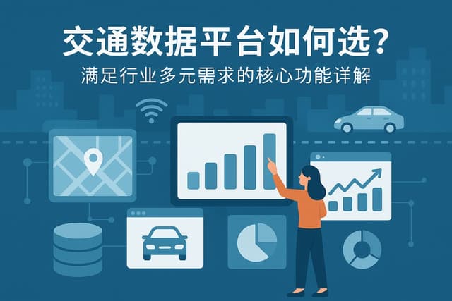 交通数据平台如何选？满足行业多元需求的核心功能详解