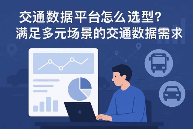交通数据平台怎么选型？满足多元场景的交通数据需求