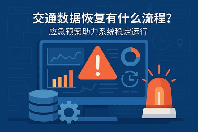 交通数据恢复有什么流程？应急预案助力系统稳定运行