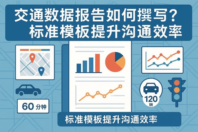 交通数据报告如何撰写？标准模板提升沟通效率