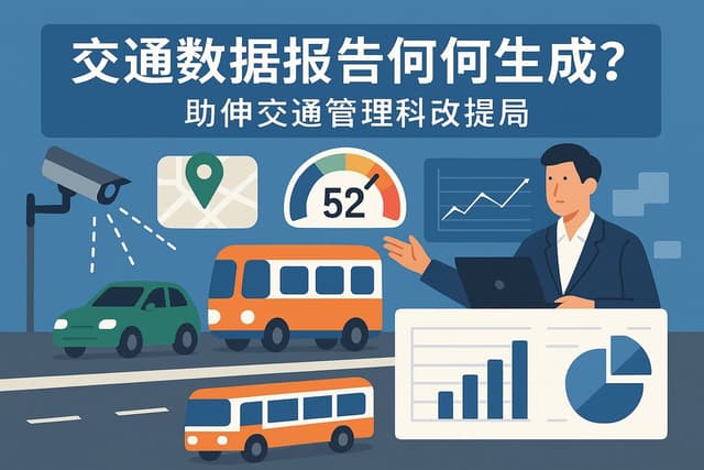 交通数据报告如何生成？帮助交通管理层科学决策
