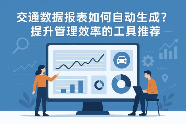 交通数据报表如何自动生成？提升管理效率的工具推荐
