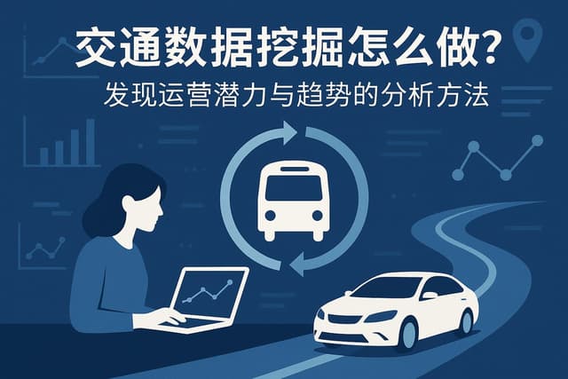 交通数据挖掘怎么做？发现运营潜力与趋势的分析方法