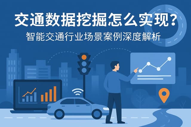 交通数据挖掘怎么实现？智能交通行业场景案例深度解析