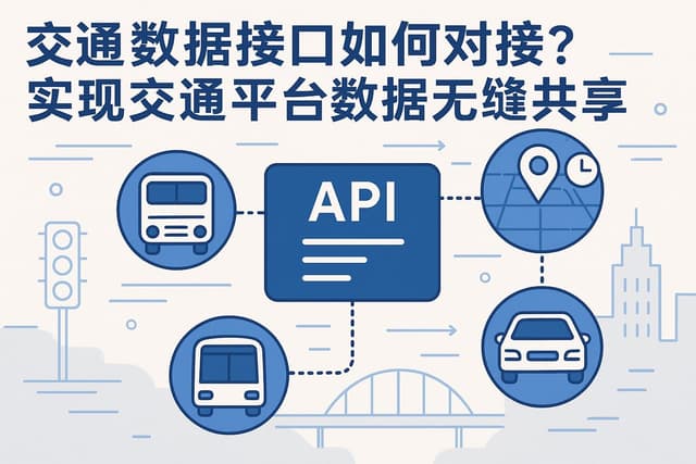交通数据接口如何对接？实现交通平台数据无缝共享