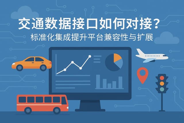 交通数据接口如何对接？标准化集成提升平台兼容性与扩展