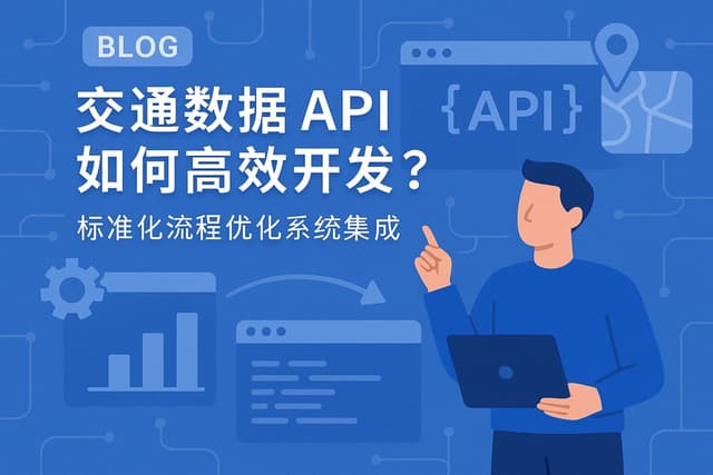 交通数据接口如何高效开发？标准化流程优化系统集成