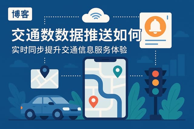 交通数据推送如何实现？实时同步提升交通信息服务体验