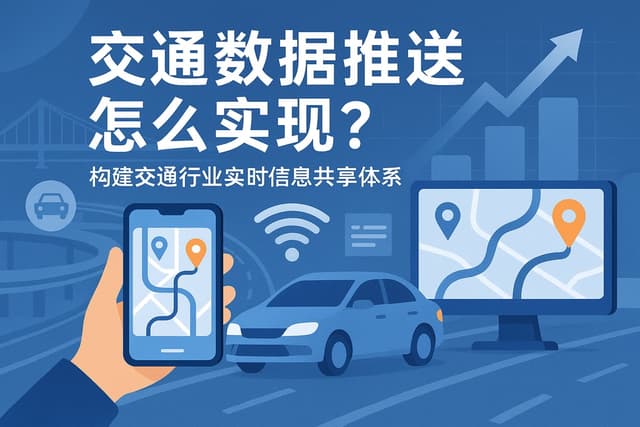 交通数据推送怎么实现？构建交通行业实时信息共享体系