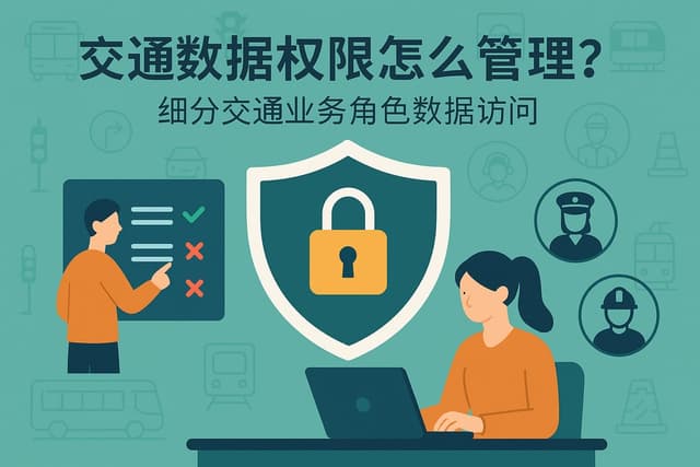 交通数据权限怎么管理？细分交通业务角色数据访问