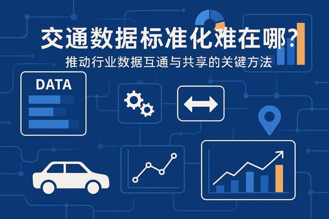 交通数据标准化难在哪？推动行业数据互通与共享的关键方法