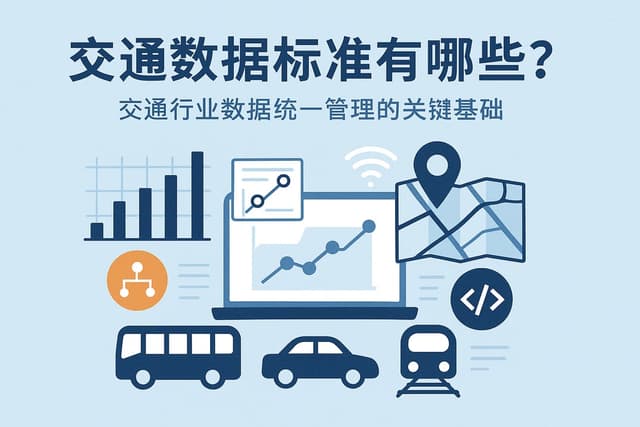 交通数据标准有哪些？交通行业数据统一管理的关键基础