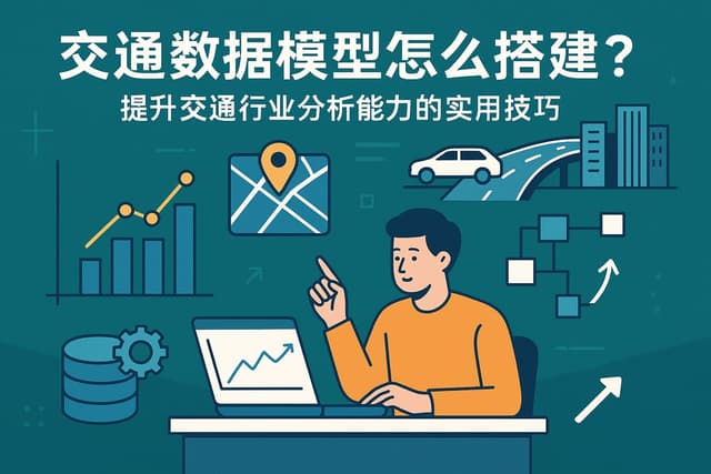 交通数据模型怎么搭建？提升交通行业分析能力的实用技巧