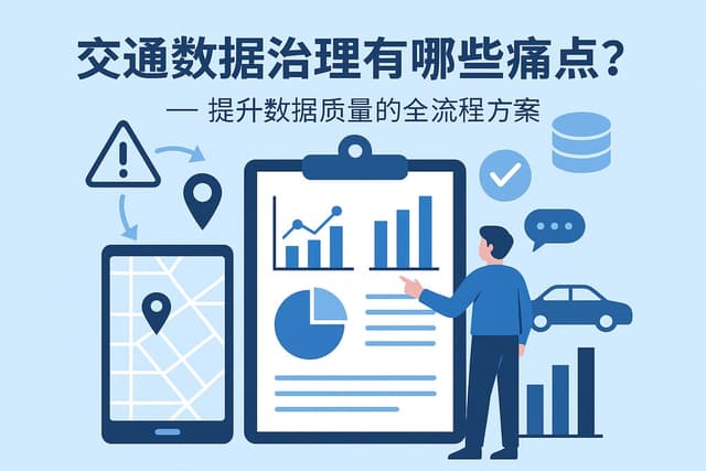 交通数据治理有哪些痛点？提升数据质量的全流程方案