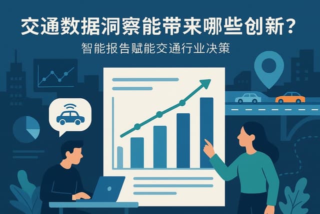 交通数据洞察能带来哪些创新？智能报告赋能交通行业决策