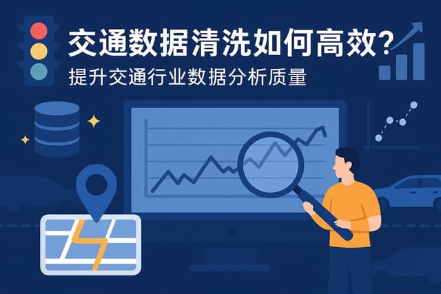 交通数据清洗如何高效？提升交通行业数据分析质量