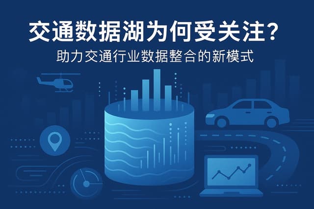 交通数据湖为何受关注？助力交通行业数据整合的新模式