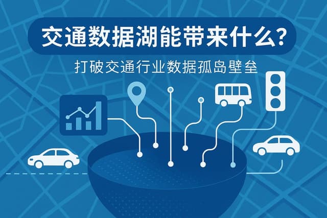 交通数据湖能带来什么？打破交通行业数据孤岛壁垒