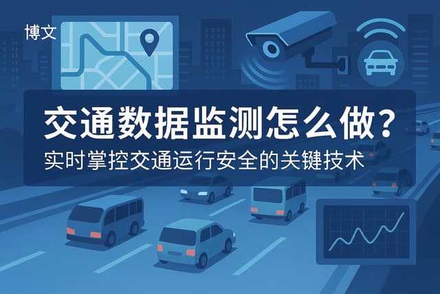 交通数据监测怎么做？实时掌控交通运行安全的关键技术