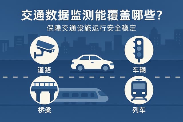 交通数据监测能覆盖哪些？保障交通设施运行安全稳定