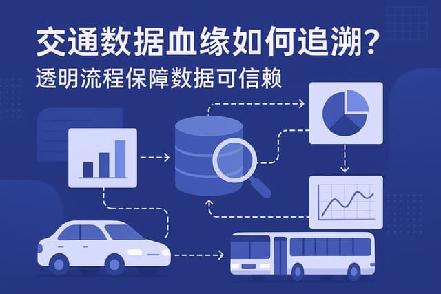 交通数据血缘如何追溯？透明流程保障数据可信赖