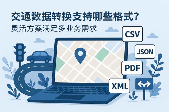交通数据转换支持哪些格式？灵活方案满足多业务需求